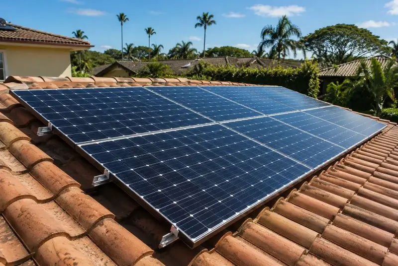 Installation de panneaux solaires à Aubais